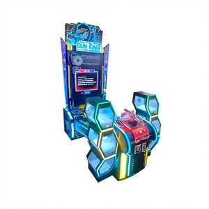 Machine de jeu de tir à deux joueurs pour adultes, à monnayeur, 6 ans et plus, Gun King <span class=keywords><strong>Evolution</strong></span>, avec simulation de tir et cible, pour divertissement d'arcade - Product Image 1