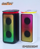 Haut-parleur Bluetooth de karaoké extérieur haute puissance 40W, batterie 6000mAh, micro sans fil, lumière RGB, stéréo TWS, haut-parleur de karaoké pour fête