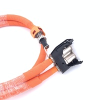 Cable de Silicona Reforzado con Blindaje Naranja para Vehículos Eléctricos, Arnés de Cableado de Alto Voltaje para Autobuses, Camiones y Motores Eléctricos