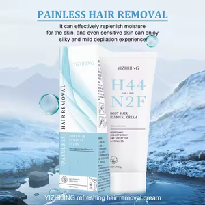 Aloe Vera koltukaltı yüz vücut kasık saç temizleme kremi erkekler kadınlar için özel etiket ağrısız saç çıkarıcı - Product Image 3