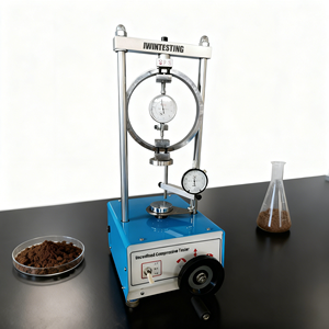 Электрический прибор для испытания грунта на несжатое сжатие из нержавеющей стали для определения прочности грунта - Product Image 3