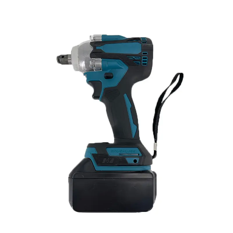 Hot sales Drill Lithium-Ion large torque electric brushless impact wrench Power Tools Cordless wholesale air cannon