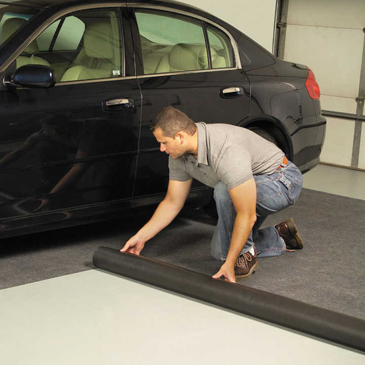 Tapis De Garage CEIEVER - Antidérapant, Sans Plis, 300x250 Cm Ou 100x200 Cm, Protection Sol Atelier