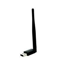 Adaptateur Ethernet WiFi 6 AX900Mbps Double Bande 2.4G/5G Antenne à Gain Élevé 5dBi Sans Pilote Compatible Win 10/11/Android Externe pour Ordinateur Portable