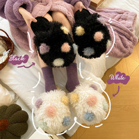 Produit Tendance 2026 – Chaussons d'intérieur de luxe en fausse fourrure, mignons et élégants, vente en gros pour femmes, jeunes filles, cadeau, chaussures d'hiver