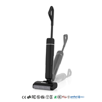 Aspirateur électrique multi-surfaces à forte aspiration CE de haute qualité 180 ° Serpillère aspirante sans fil autonettoyante à plat pour sols humides et secs