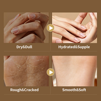 Crème anti-fissures pour les mains et les pieds au beurre de karité, hydratante et réparatrice pour peaux sèches et gercées, soin adoucissant pour les pieds, vente en gros 60g pour adultes