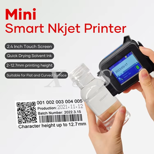 Mini máquina de impresión de fecha de caducidad de inyección de chorro de mano portátil Impresora de inyección de tinta para botellas de vidrio de plástico cosmético - Product Image 5