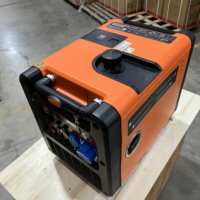 Générateur à inverseur tri-énergie 6KW, essence, gaz naturel, GPL, 50Hz 60Hz, démarrage électrique, portable pour la maison