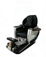 Fauteuil de massage électrique réglable Canboth pour pédicure, avec spa sans tuyauterie et bain à bulles, idéal pour salon de manucure