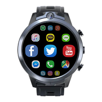 Potente reloj inteligente 4G LTE para hombre, aplicación de descarga, pulsera GPS resistente al agua, tarjeta SIM, Wifi, Android, Fitness, deporte, reloj inteligente