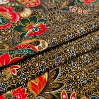 Tissu Polyester imprimé fleur, vente en gros