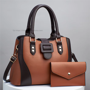 Two Piece Set of New Fashionable Retro Versatile Simple and Elegant Temperament Casual Bags Women <b>Handbags</b> Lady - Product Image 5