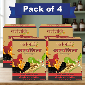 Cápsulas Patanjali Divya Ashvashila 11g (Paquete de 4 Unidades) – Potenciador de Vitalidad y Energía Ayurvédico con Ashwagandha y Shilajit Puro - Product Image 2