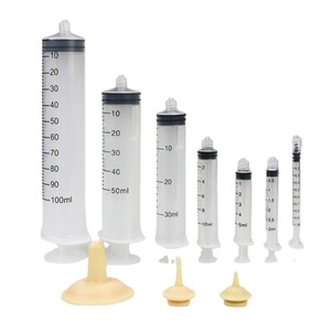 Qualité alimentaire silicone 7 tailles <span class=keywords><strong>chaton</strong></span> nouveau-né alimentation seringue mamelon - Product Image 1