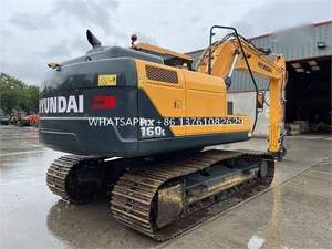 Excavatrices coréennes Hyundai 160 d'occasion, moteur simple, équipement de construction, machinerie d'occasion Hyundai 160 - Product Image 6