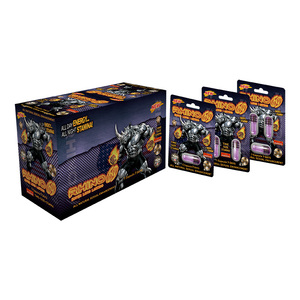 Aangepaste print mannelijke prestatiepillen 3D lenticulaire kaarten en papieren doos lege verpakkingskaarten voor Rhino 11 - Product Image 1