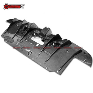 Rear <b>Diffuser</b> Lip Dry Carbon Fiber OEM Style <b>Car</b> Auto Parts Rear Lip For Ferrari 488 - Product Image 4