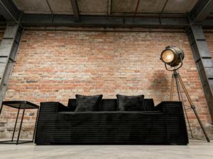 Divano Comprimibile Nero a Coste Salvaspazio, Estensibile e Pieghevole Sottovuoto per Soggiorno, Camera Ospiti e Officina - Product Image 2