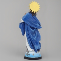 Vente en gros d'usine Statues religieuses catholiques en résine Figurine de la Vierge Marie grandeur nature de Noël Fabriquée à la main Vierge Ma