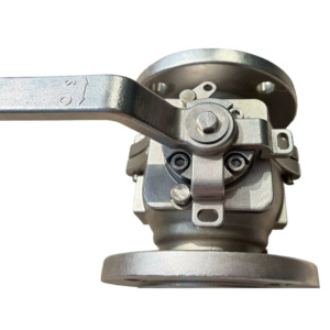 Válvula de Bola Manual de Acero Inoxidable de Alto Rendimiento OEM, de Paso Completo, con Brida de Montaje Alto y Forjada a Mano - Product Image 4