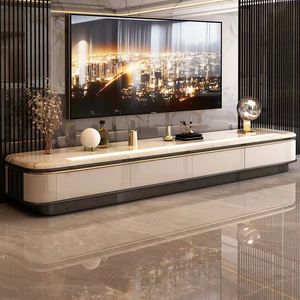 Meuble <span class=keywords><strong>TV</strong></span> <span class=keywords><strong>mural</strong></span> moderne de luxe en pierre de cristal avec rangement pour salon - <span class=keywords><strong>Support</strong></span> <span class=keywords><strong>TV</strong></span> <span class=keywords><strong>mural</strong></span> - Product Image 5