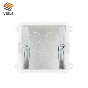 86 tipe kotak gelap perbaikan sekrup baja mangan saklar kotak kaset pengganti kotak dinding perbaikan pemasangan tetap lama - Product Image 2