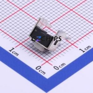 TS-1101V-5026 Tactile Switch Through hole Component THT Switch Single Pole Single Throw Rectangle Button 2.6N Right Angle Insert - Product Image 2