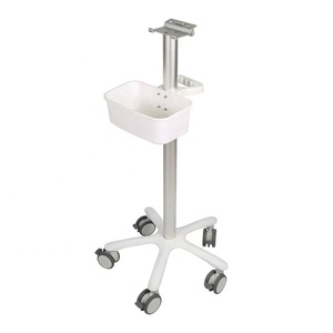 Carrito para Escáner Ultrasónico con Ruedas Silenciosas Anti-enredos, Monitor Ajustable, Garantía de 3 Años, Soporte Técnico en Línea - Product Image 5