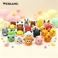Bouchon de bouteille en silicone en forme d'animal, qualité alimentaire, panda, chat, pour pot, couvercle de bouteille pour compléments alimentaires pour enfants, directement de l'usine