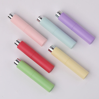 Flacon de parfum rotatif portable 10 ml en ABS et verre, vide, rechargeable, avec pompe à pression, pour sérum de soin de la peau, personnalisable avec logo