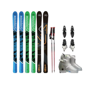Ensemble de <span class=keywords><strong>ski</strong></span> double board unisexe <span class=keywords><strong>pour</strong></span> sports d'hiver, équipé de chaussures <span class=keywords><strong>pour</strong></span> adultes, équipement de neige, skis <span class=keywords><strong>pour</strong></span> débutants - Product Image 6