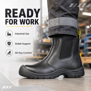 Nuove Scarpe da Lavoro e Arrampicata alla Moda Colore Kaki con Punta <span class=keywords><strong>in</strong></span> Acciaio, <span class=keywords><strong>in</strong></span> Pelle Bovina a Grana Piena, Suola <span class=keywords><strong>in</strong></span> <span class=keywords><strong>Poliuretano</strong></span>, <span class=keywords><strong>Stivali</strong></span> di Sicurezza Supportanti - Product Image 2
