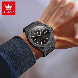   Reloj de Pulsera para Hombre 3613 OEM de Lujo con Logotipo Original, Resistente al Agua, Luminoso, con Calendario, Clásico, de Acero Inoxidable y Cuarzo - Product Image 3