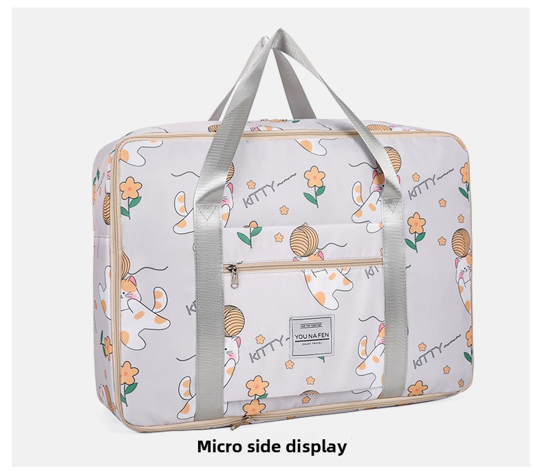Valise trolley étanche et résistante à la poussière, coloris gris clair.
