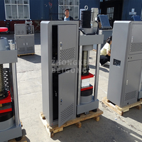 Digital Display Hydraulic Concrete Testing Equipment / Manual Cement Brick Compressive Strength Testing Machine DYE-2000 1 Year