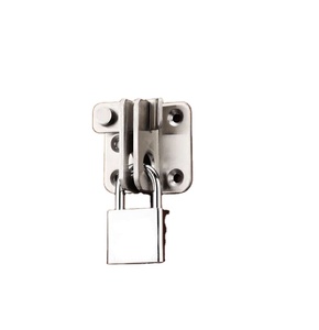 Loquet de porte réglable en acier inoxydable, verrou de sécurité moderne et classique, crochet de porte pour chambre, cuisine, salon, entrepôt - Product Image 1