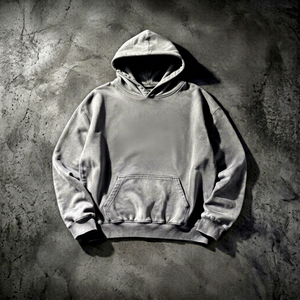 Sudadera con Capucha para Mujer, Color Sólido, 100% Algodón Tejido, Transpirable, Largo Regular, Manga Larga, para Otoño - Product Image 1