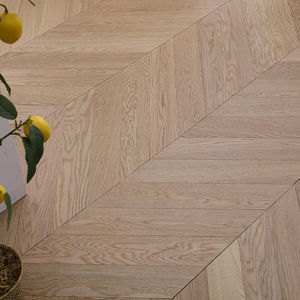 Suelo de Parqué Chevron de <span class=keywords><strong>Roble</strong></span> <span class=keywords><strong>Blanco</strong></span> Ecológico Pretratado OEM/ODM - Product Image 4