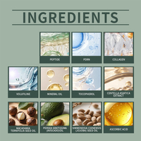 Sérum liquide booster cutané coréen à base d'exosomes de collagène rose PDRN, de spicules d'ADN de saumon, pour le soin des pores et la texture de la peau, marque privée