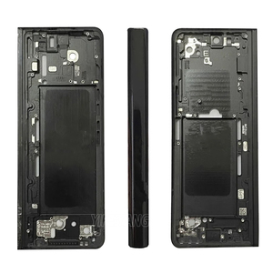 Для Samsung Galaxy Z складной 1-5 Задняя стеклянная крышка батареи Задняя Дверь Корпус чехол с рамкой стиль PC материал включает объектив камеры - Product Image 4