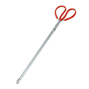 <span class=keywords><strong>Pinze</strong></span> Antincendio Zincate con Testa Piatta Rinforzata, Stile Tradizionale, Antiscivolo, Resistenti alla Corrosione, in Carbonio, <span class=keywords><strong>per</strong></span> <span class=keywords><strong>Barbecue</strong></span> e Raccolta Rifiuti - Product Image 5