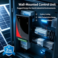 PC industriel haute performance Octa-Core 2,4 GHz, 6x GbE + 8x COM + 2x CAN + 6x USB + HDMI, WiFi 4G/5G LoRa, GPS, DIN-Rail, SATA