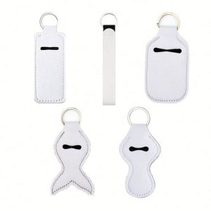 Porte-clés vierge en néoprène pour sublimation, lot promotionnel de porte-clés, cadeau publicitaire - Product Image 1