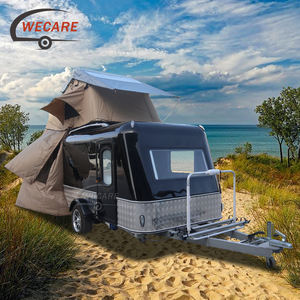 Wecare <span class=keywords><strong>Mini</strong></span> Teardrop Travel Trailer Australian Standard Small Camper <span class=keywords><strong>Caravan</strong></span> en venta para Camping & Travel - Product Image 4