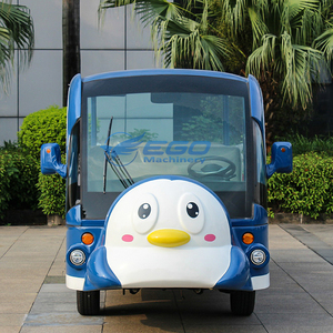 Bus de tourisme chinois à moteur électrique, fourni directement par l'usine, avec une variété d'apparence de dessin animé, pour excursions panoramiques - Product Image 3