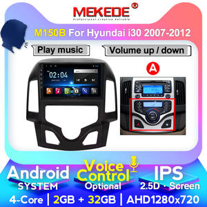 Mekede M Android Control de voz IPS 2.5D pantalla de <span class=keywords><strong>Video</strong></span> del coche para <span class=keywords><strong>Hyundai</strong></span> <span class=keywords><strong>I30</strong></span> 2007-2012 2 + 32GB GPS BT <span class=keywords><strong>Video</strong></span> SWC de Audio - Product Image 4