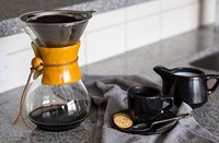 Carafe à café en verre borosilicate transparent avec manchon en bois moderne, écologique, 400ml-800ml, avec infuseur en acier