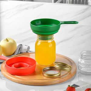 Lot de 3 entonnoirs de cuisine en plastique durables, écologiques, résistants à la chaleur, compatibles lave-vaisselle, micro-ondes et four, à large ouverture - Product Image 1