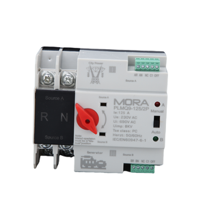 Commutateur de <span class=keywords><strong>transfert</strong></span> automatique/manuel MORA PLMQ9 2-3-4P triphasé 125A PC/CB pour générateur électrique et batterie solaire - Product Image 6